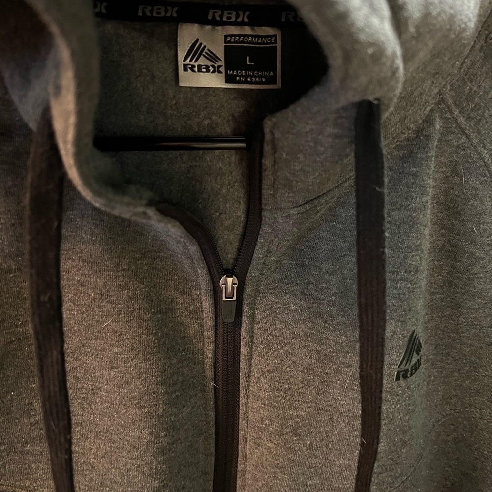RBX Performance Hooded Jacket Size L with zip up pockets on both sides​​